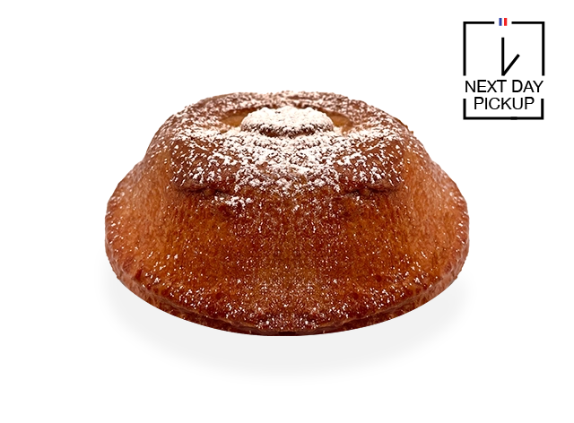 Image of a single serving of French cinnamon roll. Pierre and Michel your authentic French bakery