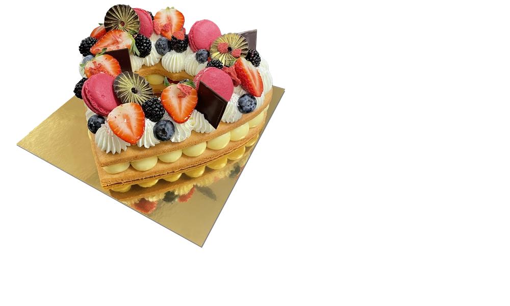 Heart tart from Pierre and Michel Authentic French Bakery in New Jersey – a sweet celebration of love