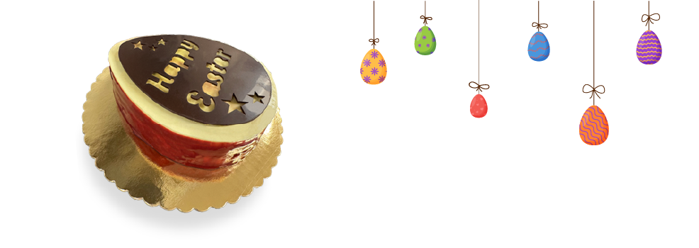 A romantic Valentine's Day cake "For Two" from Pierre and Michel Authentic French Bakery in New Jersey – a sweet celebration of love